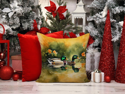 Mallard Throw Pillow - One Color / One Size - Home & Garden - Home Textile - Pillows