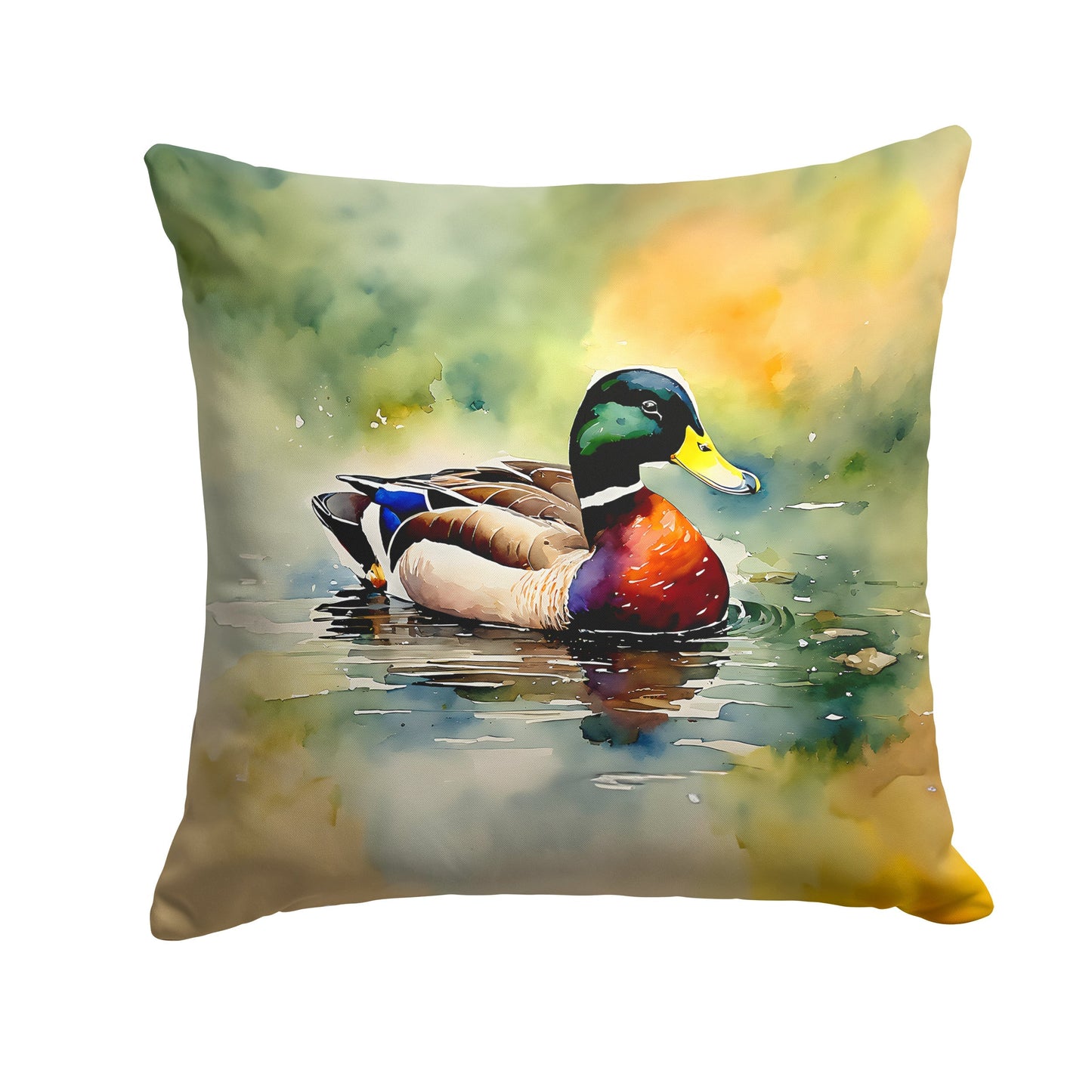Mallard Throw Pillow - One Color / One Size - Home & Garden - Home Textile - Pillows