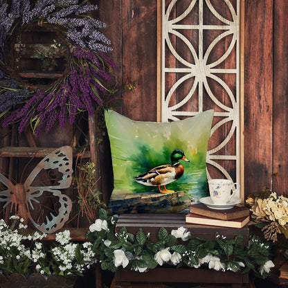 Mallard Throw Pillow - One Color / One Size - Home & Garden - Home Textile - Pillows