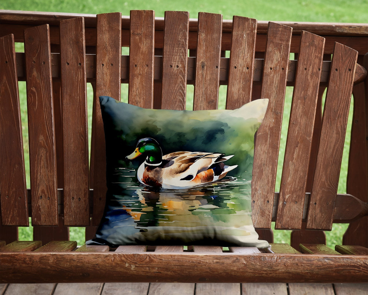 Mallard Throw Pillow - One Color / One Size - Home & Garden - Home Textile - Pillows