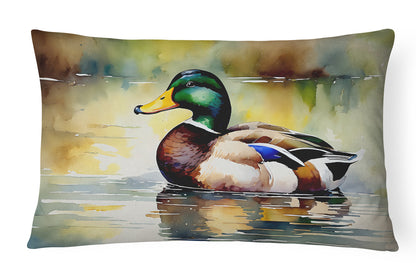 Mallard Throw Pillow - One Color / One Size - Home & Garden - Home Textile - Pillows
