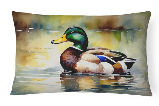 Mallard Throw Pillow - One Color / One Size - Home & Garden - Home Textile - Pillows