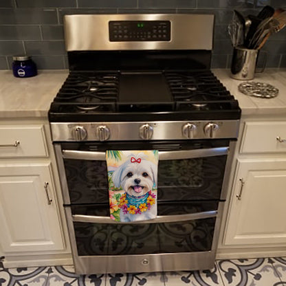 Maltese Luau Kitchen Towel - One Color / One Size - Home & Garden - Home Textile - Towels