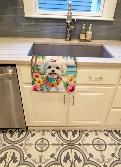 Maltese Luau Kitchen Towel - One Color / One Size - Home & Garden - Home Textile - Towels