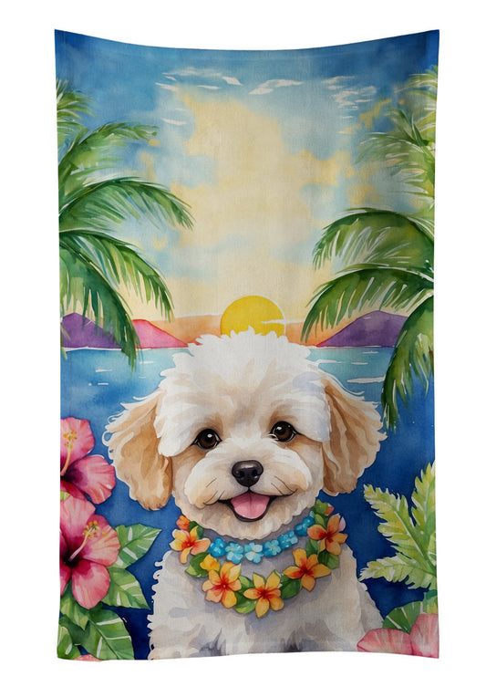 Maltipoo Luau Kitchen Towel - One Color / One Size - Home & Garden - Home Textile - Towels