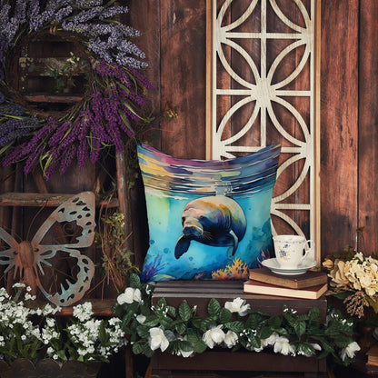 Manatee Throw Pillow - One Color / One Size - Home & Garden - Home Textile - Pillows