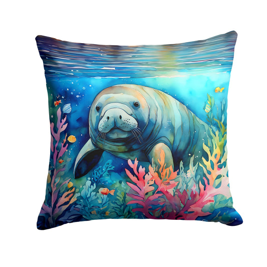 Manatee Throw Pillow - One Color / One Size - Home & Garden - Home Textile - Pillows