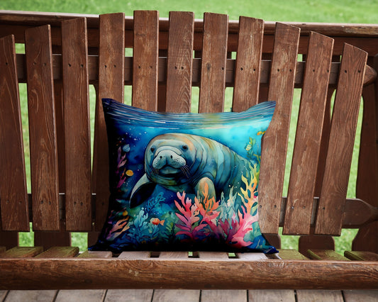 Manatee Throw Pillow - One Color / One Size - Home & Garden - Home Textile - Pillows