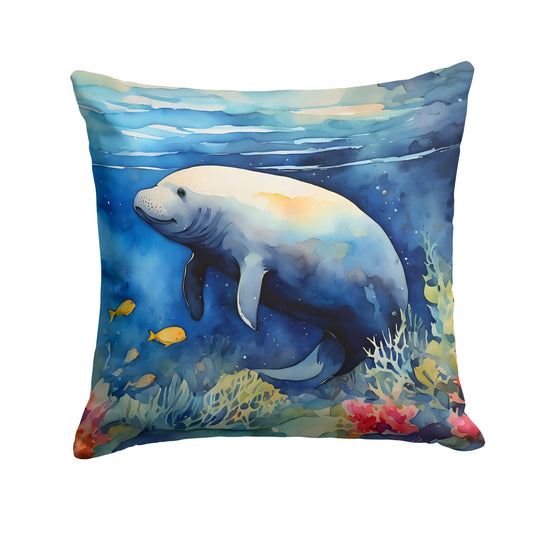 Manatee Throw Pillow - One Color / One Size - Home & Garden - Home Textile - Pillows
