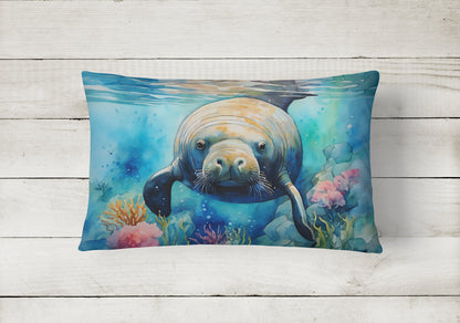 Manatee Throw Pillow - One Color / One Size - Home & Garden - Home Textile - Pillows