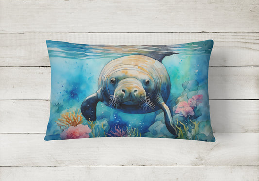 Manatee Throw Pillow - One Color / One Size - Home & Garden - Home Textile - Pillows