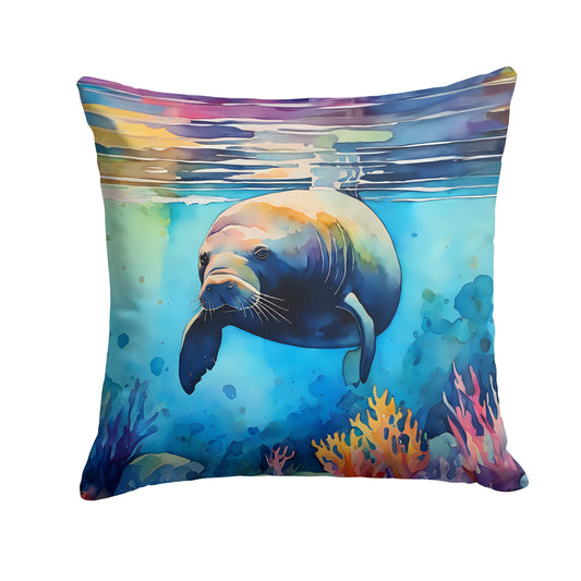 Manatee Throw Pillow - One Color / One Size - Home & Garden - Home Textile - Pillows
