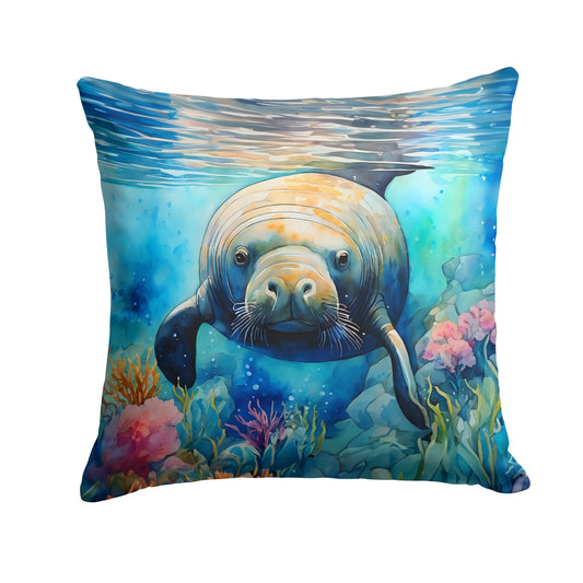 Manatee Throw Pillow - One Color / One Size - Home & Garden - Home Textile - Pillows