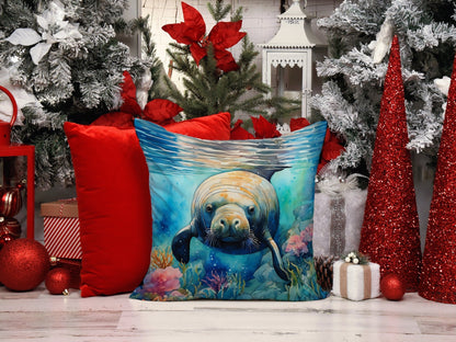 Manatee Throw Pillow - One Color / One Size - Home & Garden - Home Textile - Pillows