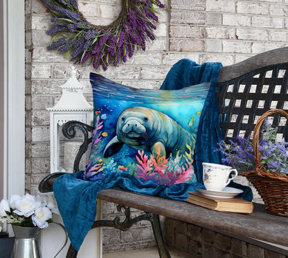 Manatee Throw Pillow - One Color / One Size - Home & Garden - Home Textile - Pillows