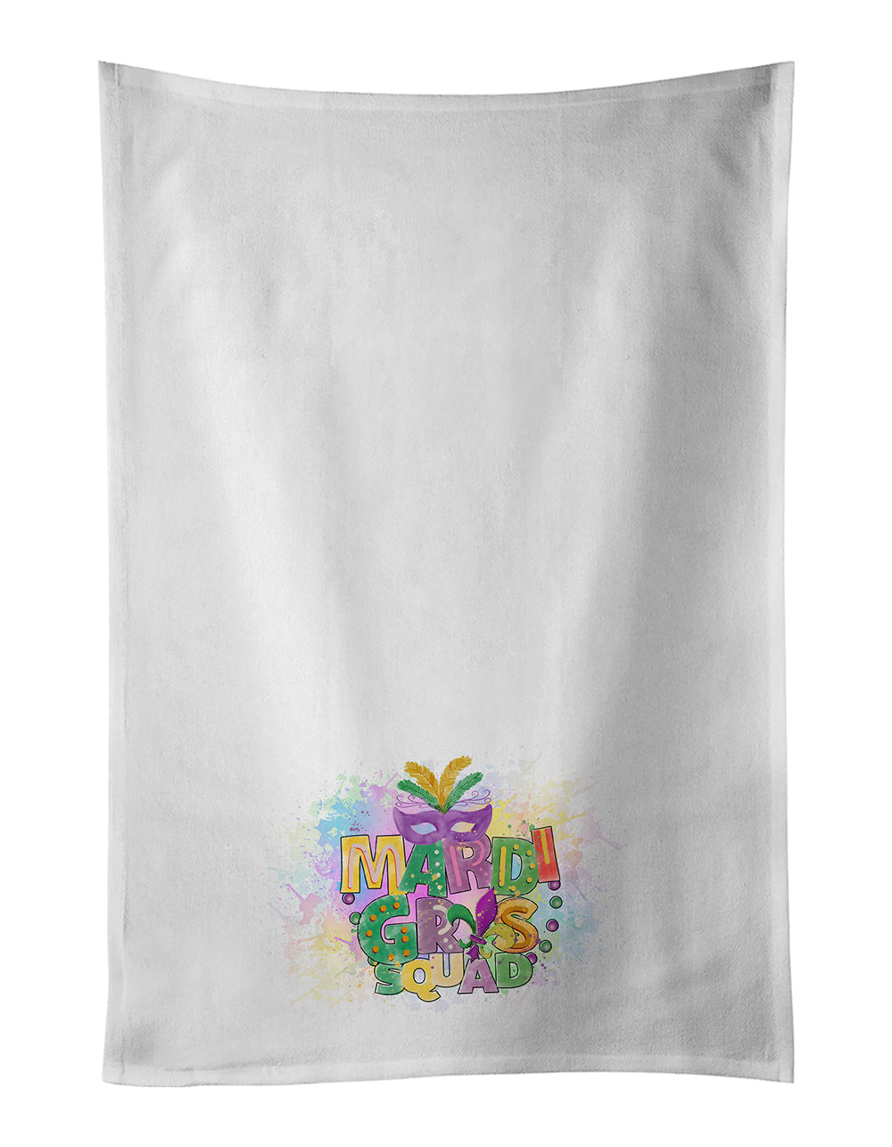 Mardi Gras Squad Kitchen Towel Set of 2 - One Color / One Size - Home & Garden - Home Textile - Towels