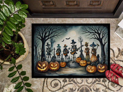 Mariachi Skeleton Band Spooky Halloween Doormat - One Color / One Size - Home & Garden - Home Textile - Carpets & Rugs