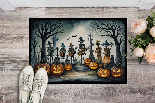 Mariachi Skeleton Band Spooky Halloween Doormat - One Color / One Size - Home & Garden - Home Textile - Carpets & Rugs