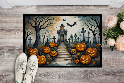 Marigold Spooky Halloween Doormat - One Color / One Size - Home & Garden - Home Textile - Carpets & Rugs