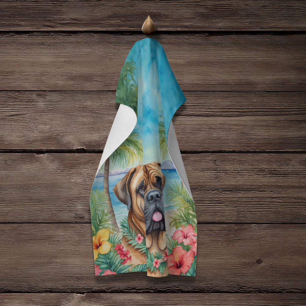 Mastiff Luau Kitchen Towel - One Color / One Size - Home & Garden - Home Textile - Towels