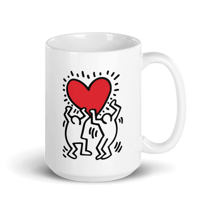 Men Holding Heart Icon Street Art Mug - Home & Garden - Kitchen Dining & Bar - Coffeeware