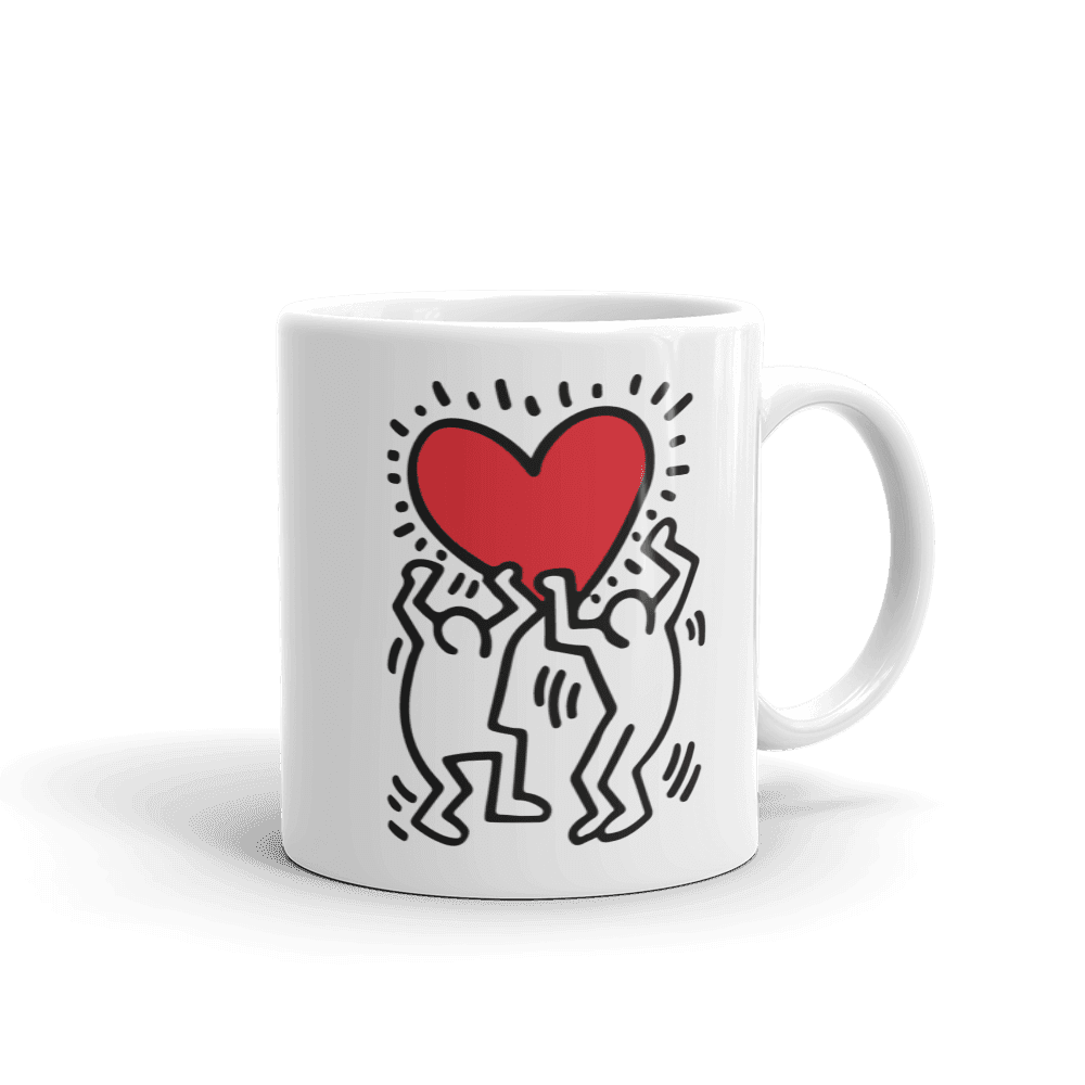 Men Holding Heart Icon Street Art Mug - Home & Garden - Kitchen Dining & Bar - Coffeeware