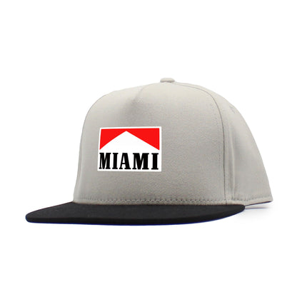 Miami Snapback - Men’s Fashion - Men’s Accessories - Men’s Hats - Men’s Baseball Caps