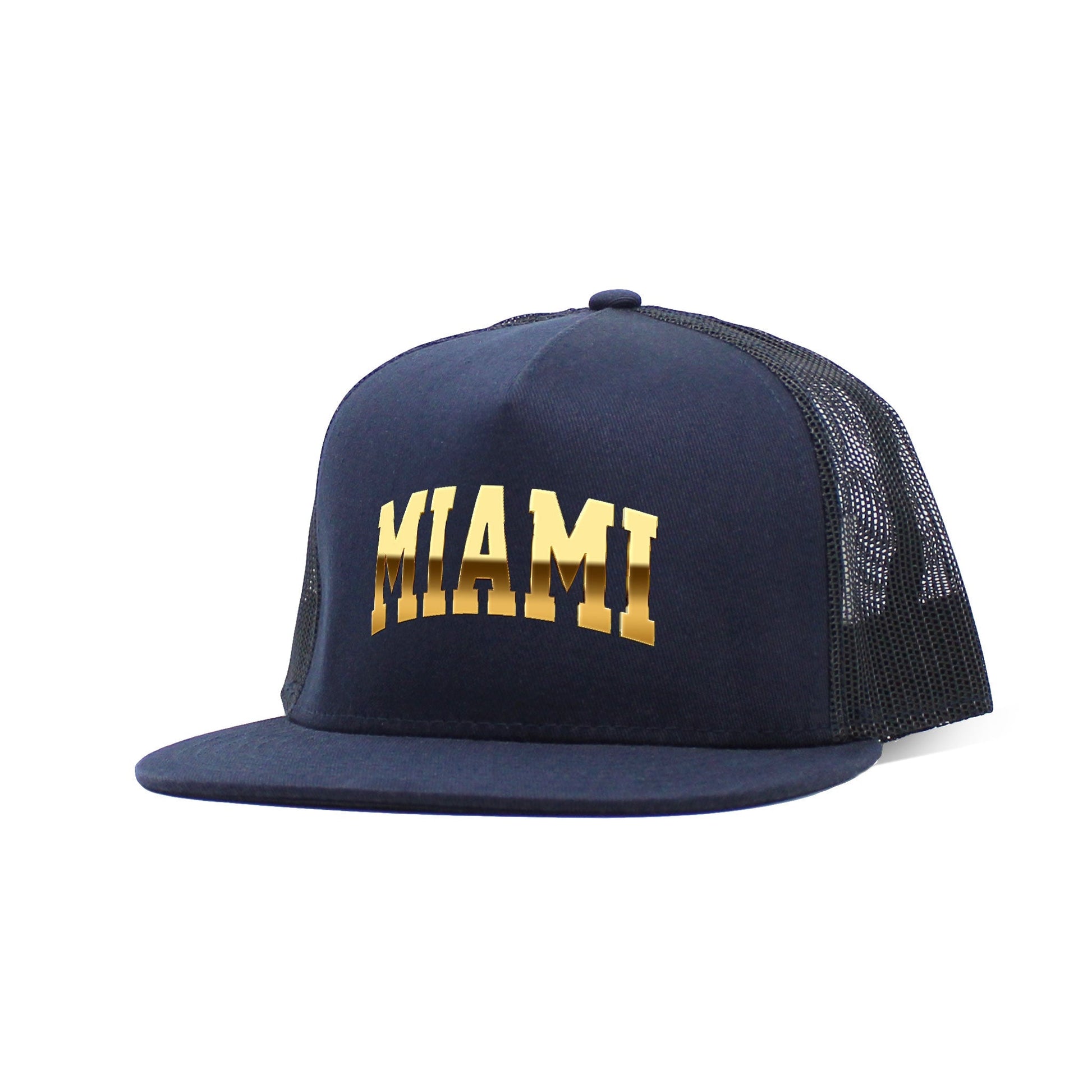 Miami Trucker - Men’s Fashion - Men’s Accessories - Men’s Hats - Men’s Baseball Caps