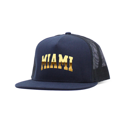 Miami Trucker - Men’s Fashion - Men’s Accessories - Men’s Hats - Men’s Baseball Caps