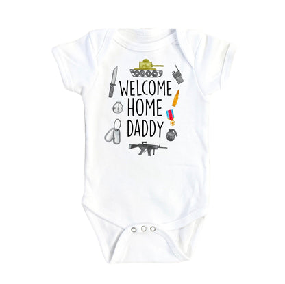 Military Welcome - Baby Boy Girl Clothes Infant Bodysuit Funny Cute Newborn - Kids & Babies - Mother & Kids - Boys’
