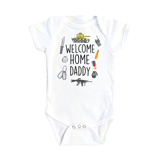 Military Welcome - Baby Boy Girl Clothes Infant Bodysuit Funny Cute Newborn - Kids & Babies - Mother & Kids - Boys’