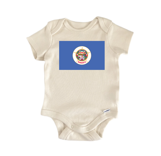 Minnesota - Baby Boy Girl Clothes Infant Bodysuit Funny Cute - Kids & Babies - Mother & Kids - Boys’ Baby Clothing