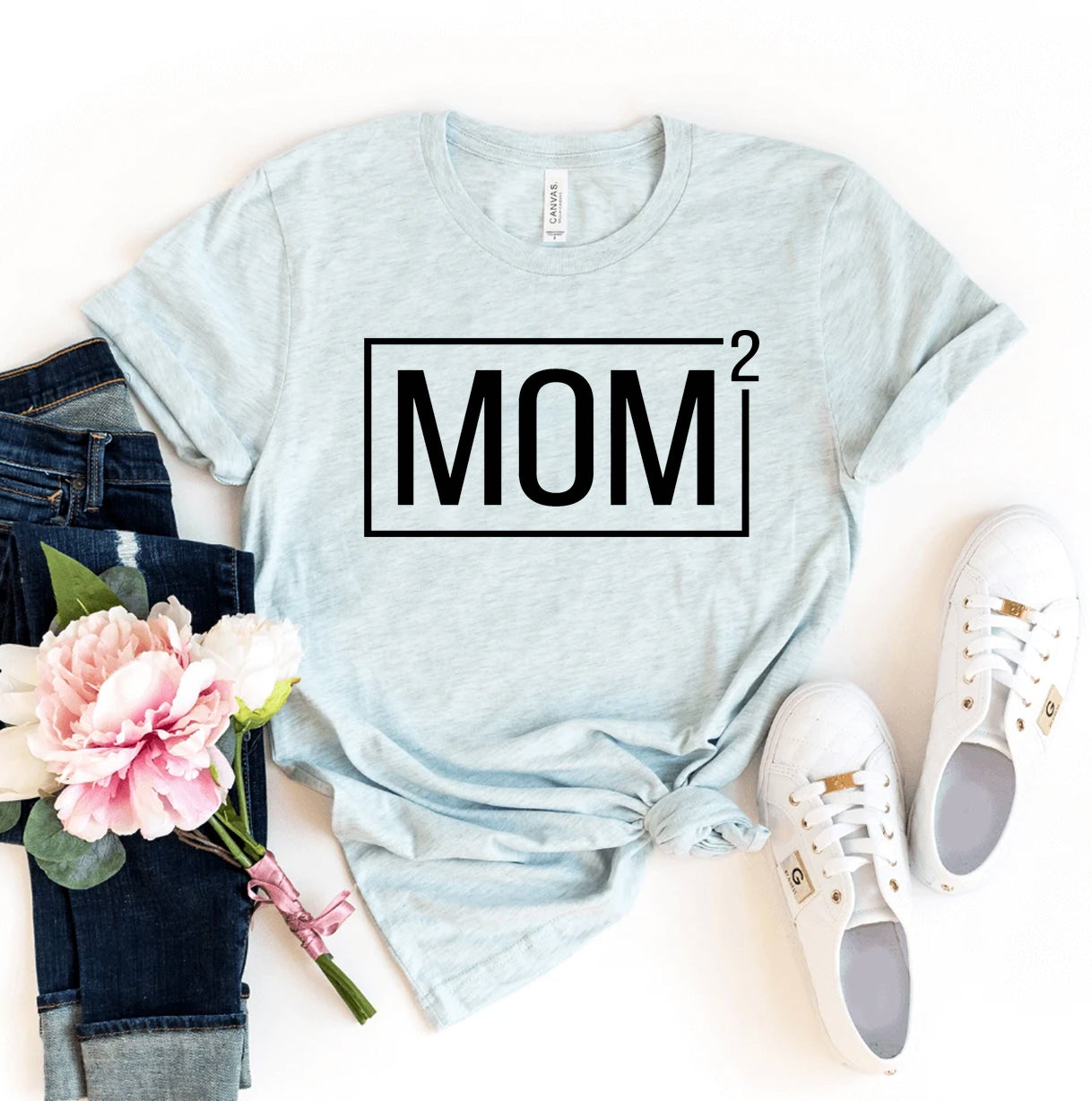 Mom Square T-Shirt - Women’s Fashion - Women’s Clothing - Tops & Tees - T-Shirts