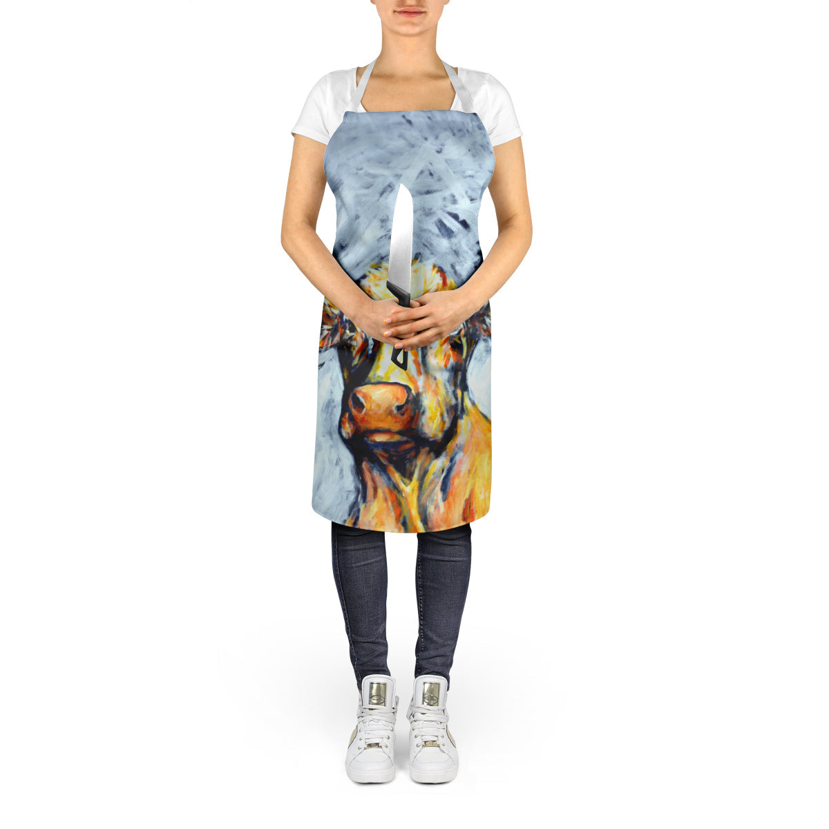 Moo Cow Apron - One Color / One Size - Home & Garden - Kitchen Dining & Bar - Table Decoration & Accessories