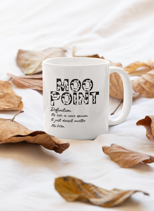 Moo Point Mug - One Color / One Size - Home & Garden - Kitchen Dining & Bar - Coffeeware