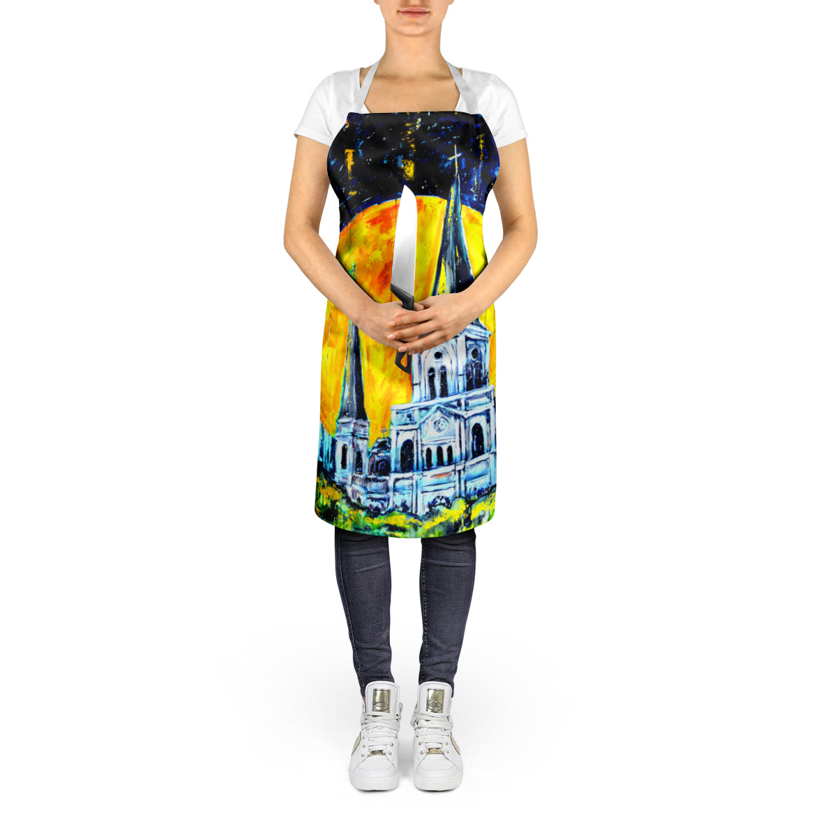 Moonlight Shadows Apron - One Color / One Size - Home & Garden - Kitchen Dining & Bar - Table Decoration & Accessories