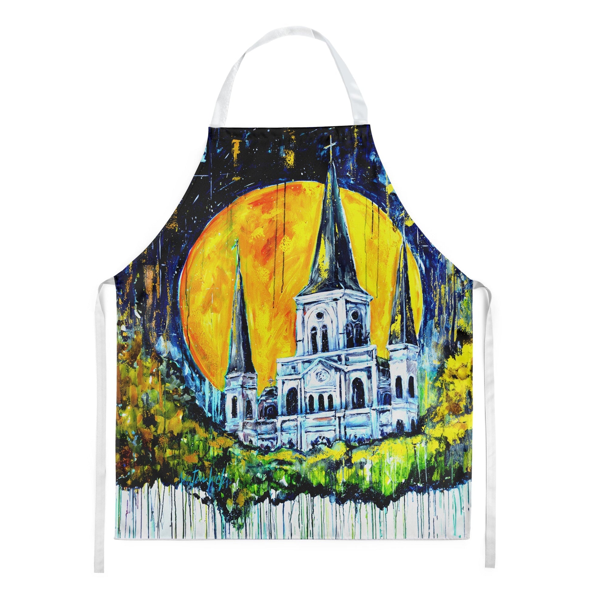 Moonlight Shadows Apron - One Color / One Size - Home & Garden - Kitchen Dining & Bar - Table Decoration & Accessories