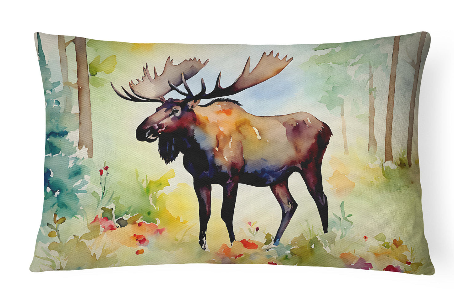 Moose Throw Pillow - One Color / One Size - Home & Garden - Home Textile - Pillows