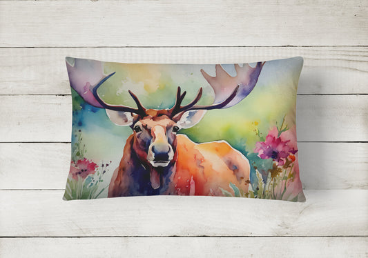 Moose Throw Pillow - One Color / One Size - Home & Garden - Home Textile - Pillows