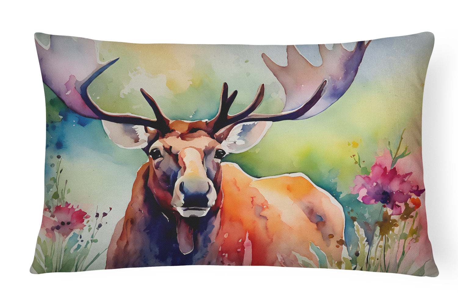 Moose Throw Pillow - One Color / One Size - Home & Garden - Home Textile - Pillows