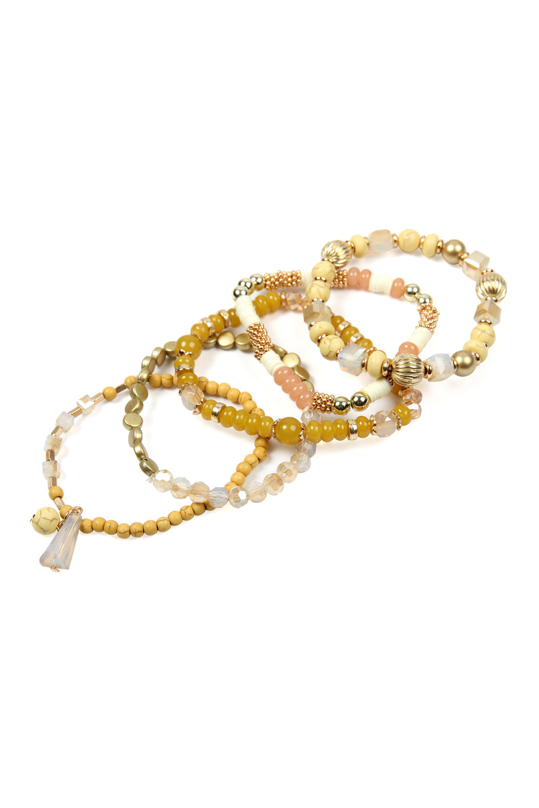 Multibeads Stretch Bracelet - Jewelry & Accessories - Bracelets & Bangles - Charm Bracelets