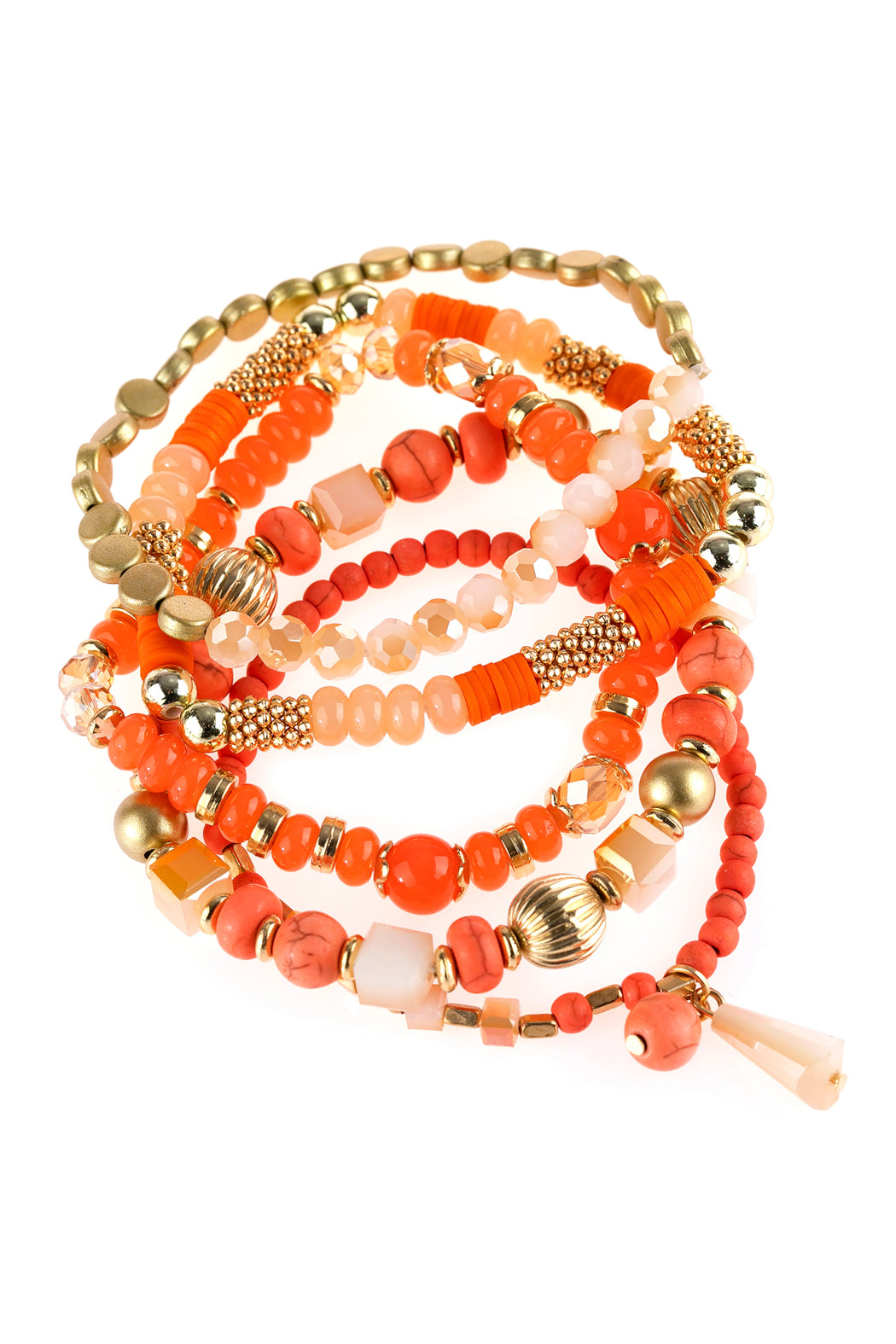 Multibeads Stretch Bracelet - Jewelry & Accessories - Bracelets & Bangles - Charm Bracelets