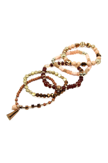 Multibeads Stretch Bracelet - Jewelry & Accessories - Bracelets & Bangles - Charm Bracelets