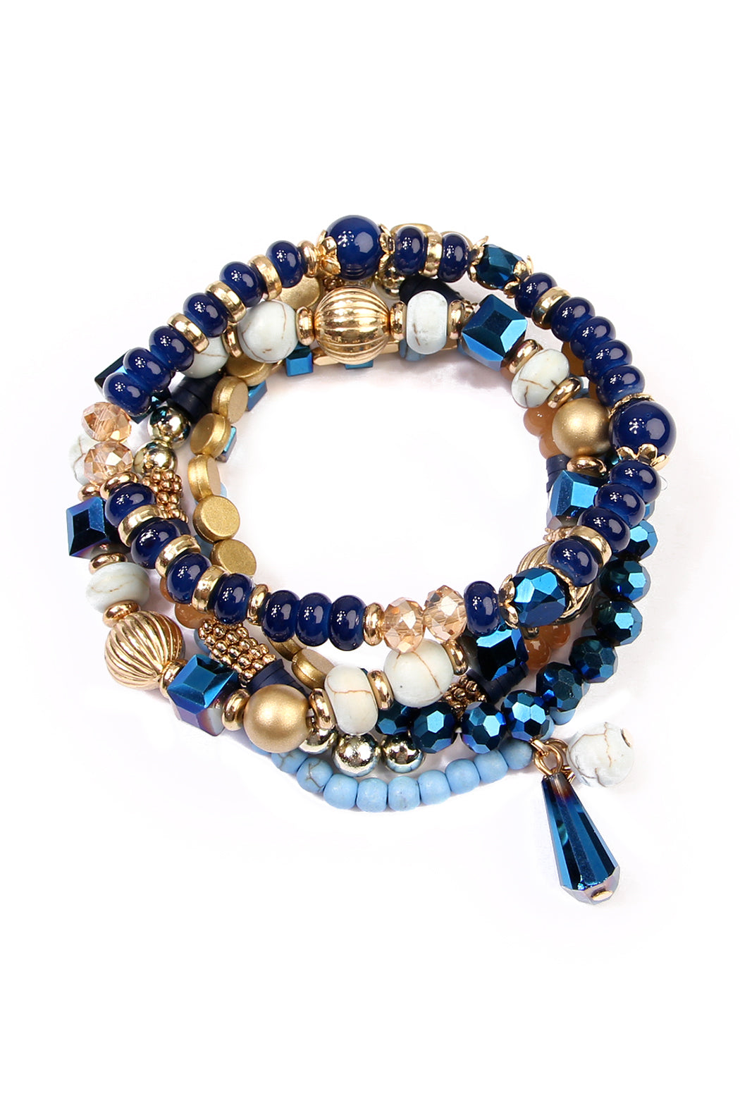 Multibeads Stretch Bracelet - Jewelry & Accessories - Bracelets & Bangles - Charm Bracelets