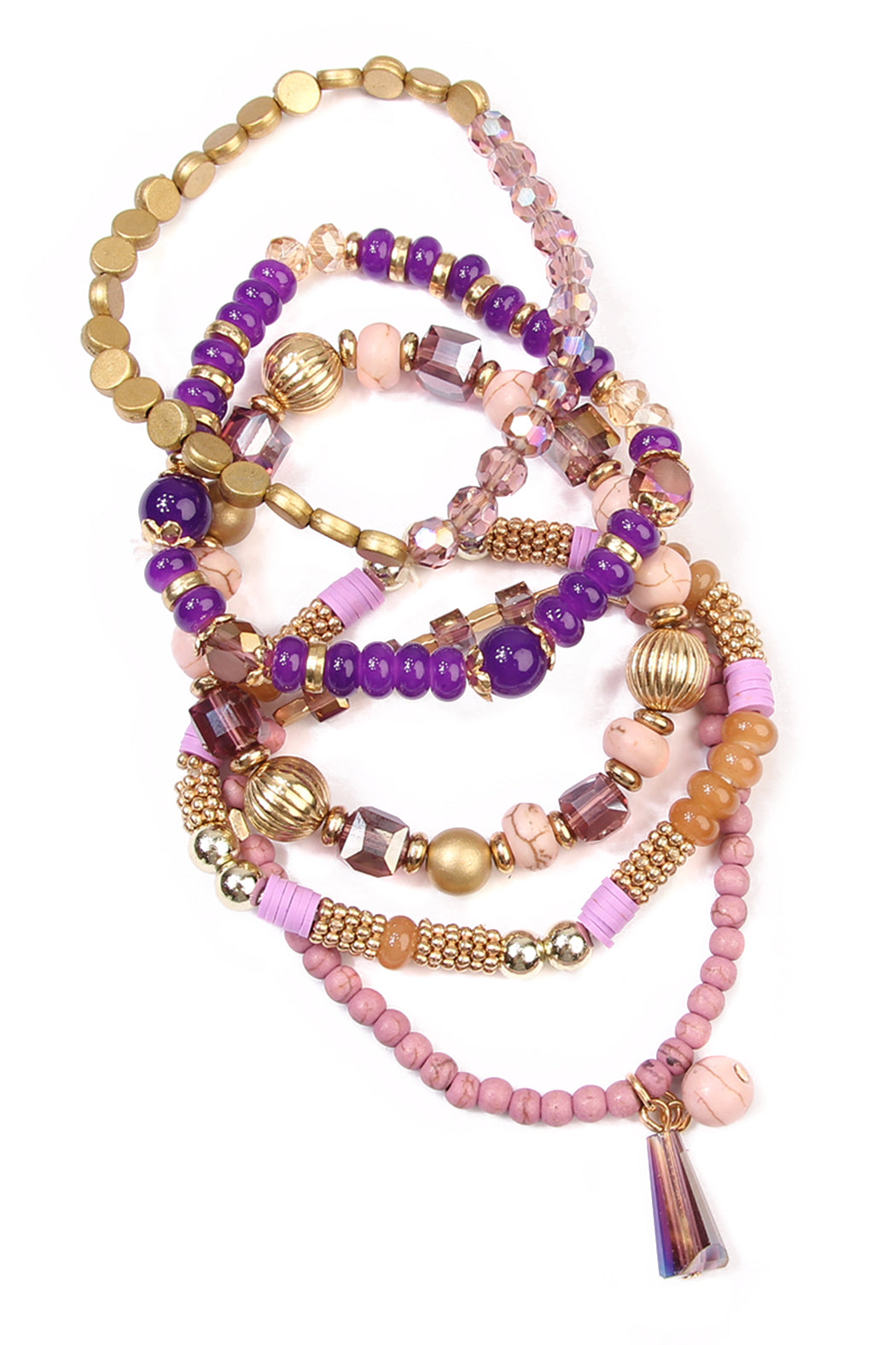 Multibeads Stretch Bracelet - Jewelry & Accessories - Bracelets & Bangles - Charm Bracelets