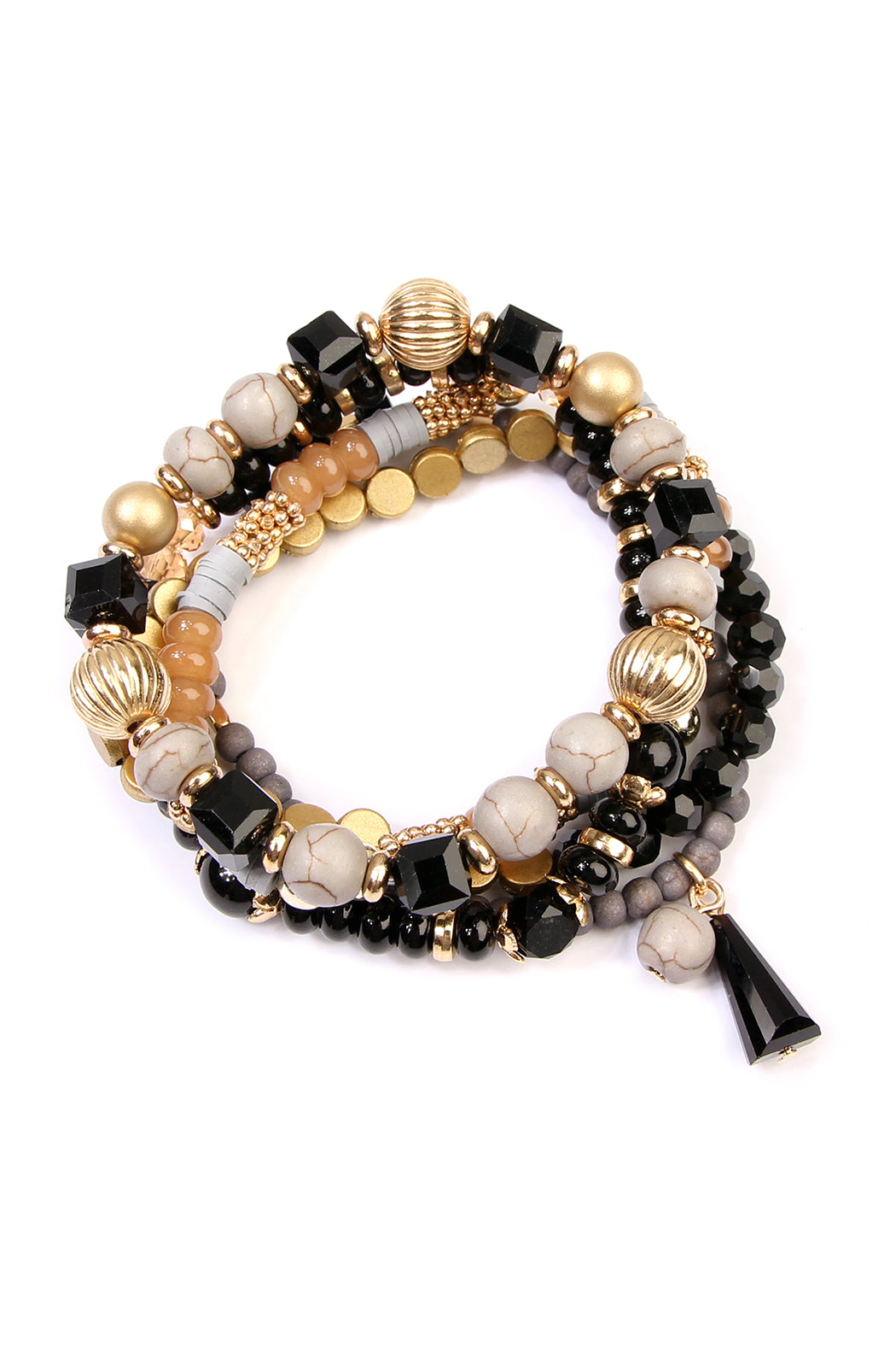 Multibeads Stretch Bracelet - Jewelry & Accessories - Bracelets & Bangles - Charm Bracelets