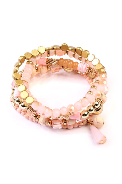 Multibeads Stretch Bracelet - Jewelry & Accessories - Bracelets & Bangles - Charm Bracelets