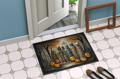 Mummies Spooky Halloween Doormat - One Color / One Size - Home & Garden - Home Textile - Carpets & Rugs