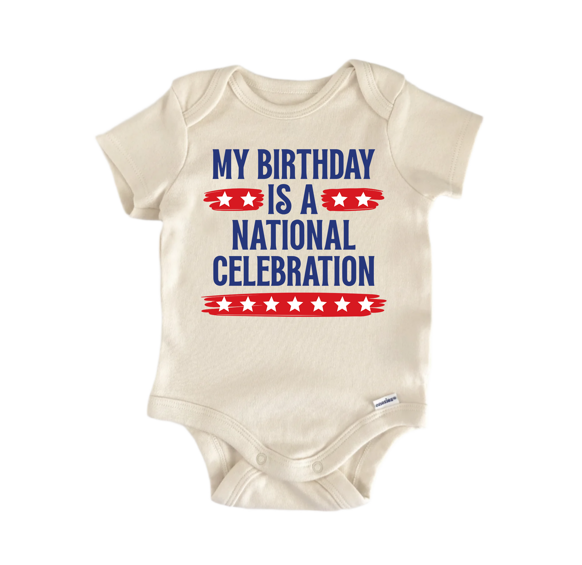 My Birthday Is a Celebration July 4th Patriotic - Baby Boy Girl Bodysuit - Kids & Babies - Mother & Kids - Boys’ Baby