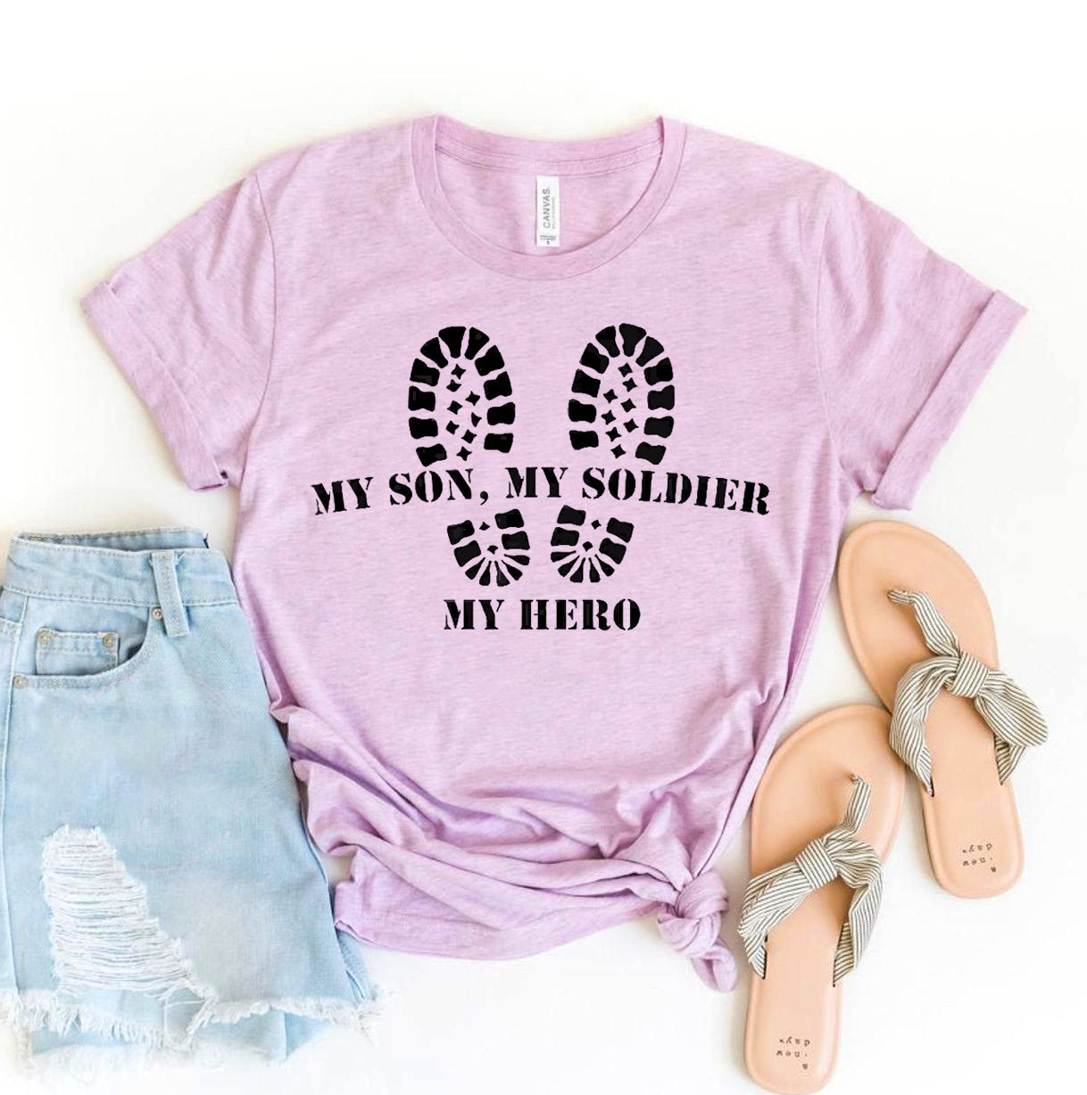 My Son My Soldier My Hero T-Shirt - Women’s Fashion - Women’s Clothing - Tops & Tees - T-Shirts